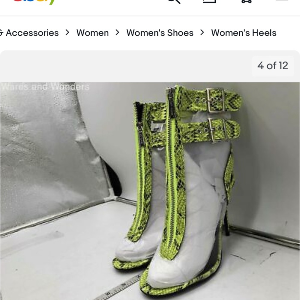 Cape Robbins Snake Skin Heel